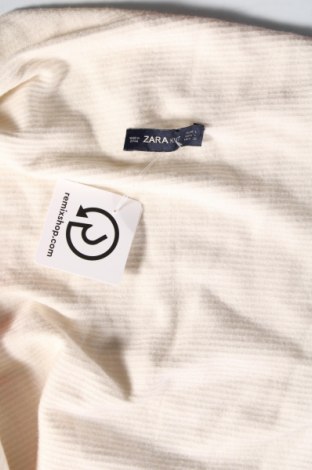 Дамска жилетка Zara, Размер L, Цвят Екрю, Цена 9,78 лв.