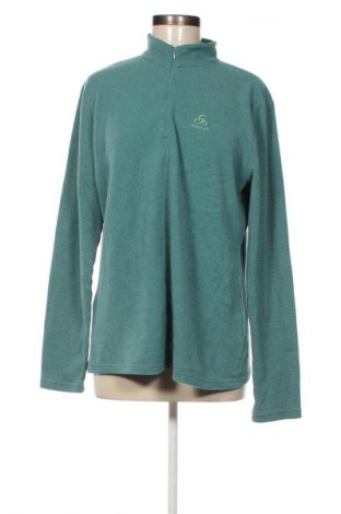 Γυναικεία μπλούζα fleece Odlo, Μέγεθος XL, Χρώμα Πράσινο, Τιμή 15,46 €