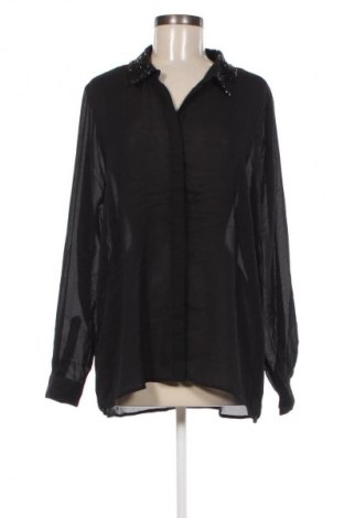 Γυναικείο πουκάμισο Gina Tricot, Μέγεθος XL, Χρώμα Μαύρο, Τιμή 5,57 €