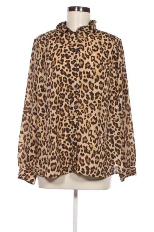 Γυναικείο πουκάμισο H&M, Μέγεθος XL, Χρώμα Πολύχρωμο, Τιμή 15,58 €