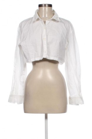 Γυναικείο πουκάμισο H&M Divided, Μέγεθος M, Χρώμα Λευκό, Τιμή 7,67 €