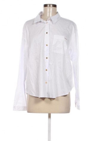Дамска риза Naf Naf, Размер L, Цвят Бял, Цена 34,65 лв.