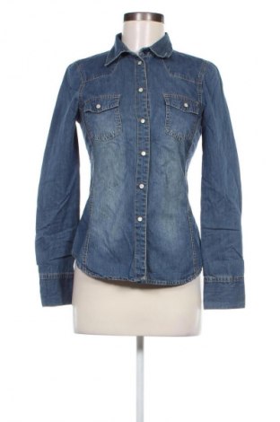 Γυναικείο πουκάμισο Perfect Jeans By Gina Tricot, Μέγεθος XS, Χρώμα Μπλέ, Τιμή 3,49 €