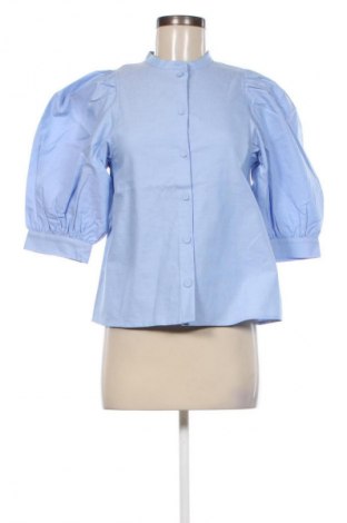 Γυναικείο πουκάμισο Samsoe & Samsoe, Μέγεθος XS, Χρώμα Μπλέ, Τιμή 25,05 €