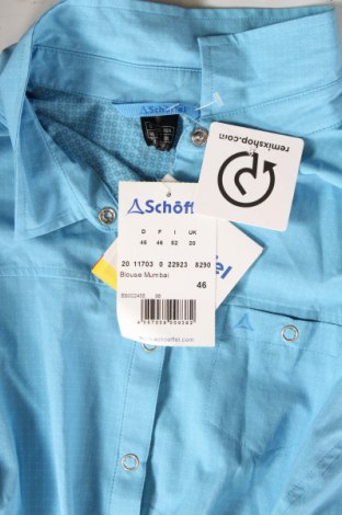 Damenbluse Schoffel, Größe XL, Farbe Blau, Preis € 18,99