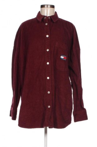 Dámska košeľa  Tommy Jeans, Veľkosť XL, Farba Červená, Cena  56,95 €