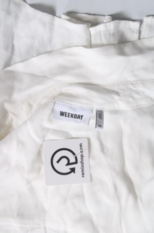 Damenbluse Weekday, Größe XS, Farbe Weiß, Preis 8,02 €