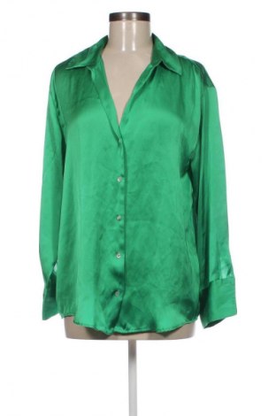 Cămașă de femei Zara, Mărime M, Culoare Verde, Preț 39,26 Lei