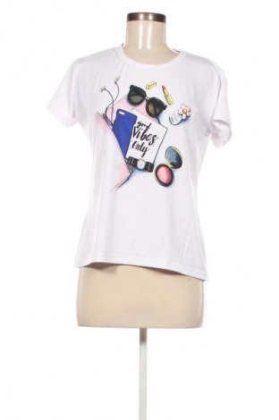 Damen T-Shirt, Größe L, Farbe Weiß, Preis 3,99 €