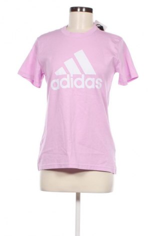 Damski T-shirt Adidas, Rozmiar M, Kolor Fioletowy, Cena 102,62 zł