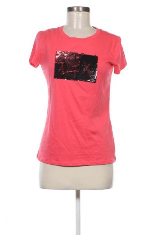 Damski T-shirt Armani Exchange, Rozmiar M, Kolor Różowy, Cena 116,09 zł