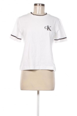 Damski T-shirt Calvin Klein Jeans, Rozmiar M, Kolor Biały, Cena 205,24 zł