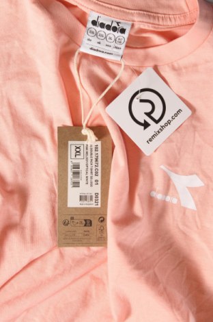 Damen T-Shirt Diadora, Größe XXL, Farbe Rosa, Preis 9,99 €