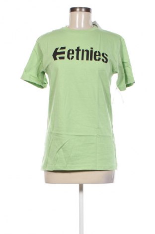 Tricou de femei Etnies, Mărime S, Culoare Verde, Preț 59,21 Lei