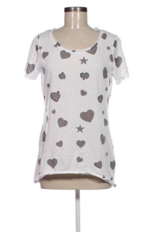 Γυναικείο t-shirt Gina, Μέγεθος XL, Χρώμα Λευκό, Τιμή 8,04 €
