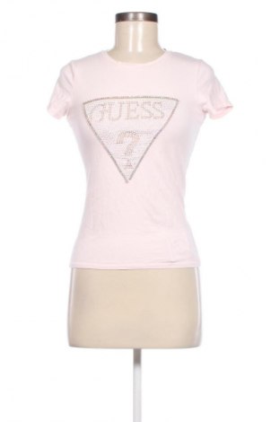 Γυναικείο t-shirt Guess, Μέγεθος S, Χρώμα Ρόζ , Τιμή 14,29 €