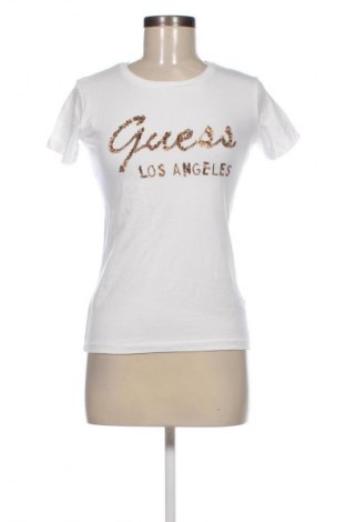 Damski T-shirt Guess, Rozmiar XS, Kolor Biały, Cena 115,15 zł