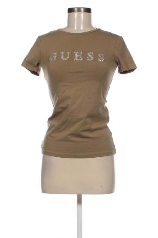 Tricou de femei Guess, Mărime XS, Culoare Verde, Preț 236,84 Lei