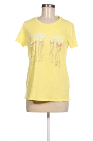 Damski T-shirt Liu Jo, Rozmiar M, Kolor Żółty, Cena 121,99 zł