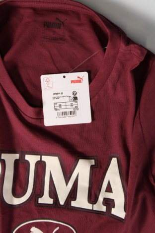 Дамска тениска PUMA, Размер XS, Цвят Червен, Цена 62,00 лв.