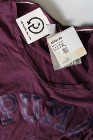 Γυναικείο t-shirt PUMA, Μέγεθος M, Χρώμα Βιολετί, Τιμή 12,57 €