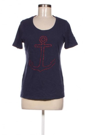 Γυναικείο t-shirt Peckott, Μέγεθος M, Χρώμα Μπλέ, Τιμή 3,79 €