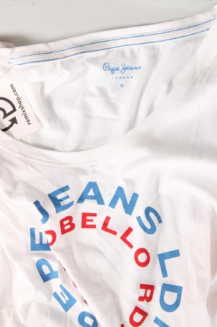 Damski T-shirt Pepe Jeans, Rozmiar XS, Kolor Biały, Cena 49,99 zł