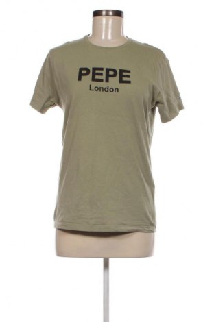 Damski T-shirt Pepe Jeans, Rozmiar S, Kolor Zielony, Cena 37,75 zł