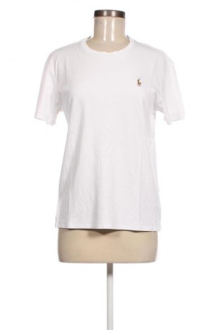 Damen T-Shirt Polo By Ralph Lauren, Größe M, Farbe Weiß, Preis 52,99 €