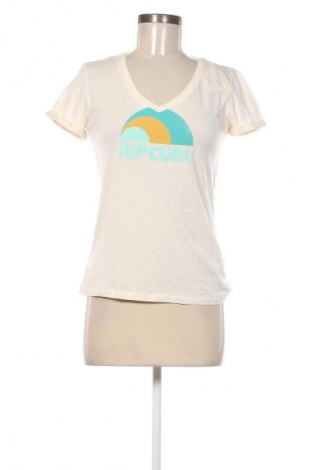 Γυναικείο t-shirt Rip Curl, Μέγεθος XXS, Χρώμα Εκρού, Τιμή 5,38 €