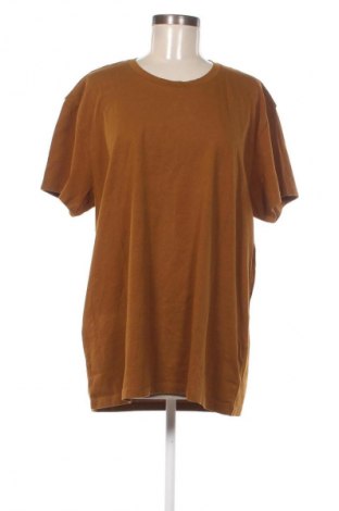 Γυναικείο t-shirt Samsoe & Samsoe, Μέγεθος XXL, Χρώμα Καφέ, Τιμή 27,17 €