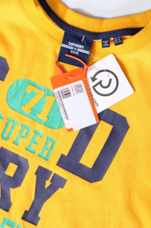 Γυναικείο t-shirt Superdry, Μέγεθος M, Χρώμα Κίτρινο, Τιμή 9,49 €