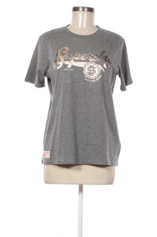 Damen T-Shirt Superdry, Größe M, Farbe Grau, Preis € 9,49