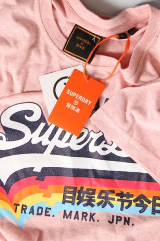 Дамска тениска Superdry, Размер M, Цвят Розов, Цена 18,49 лв.