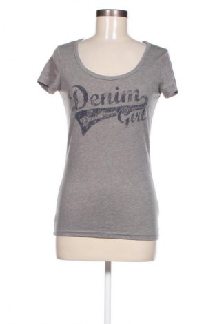 Damen T-Shirt Tom Tailor, Größe S, Farbe Grau, Preis 4,91 €