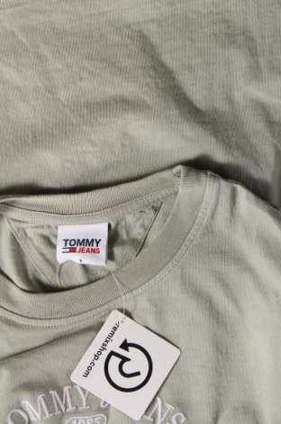 Tricou de femei Tommy Jeans, Mărime S, Culoare Verde, Preț 148,99 Lei