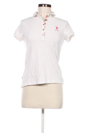 Γυναικείο t-shirt U.S. Polo Assn., Μέγεθος M, Χρώμα Λευκό, Τιμή 24,19 €