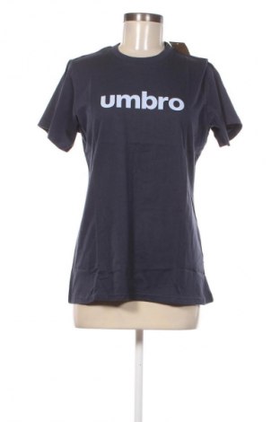 Γυναικείο t-shirt Umbro, Μέγεθος M, Χρώμα Μπλέ, Τιμή 7,42 €