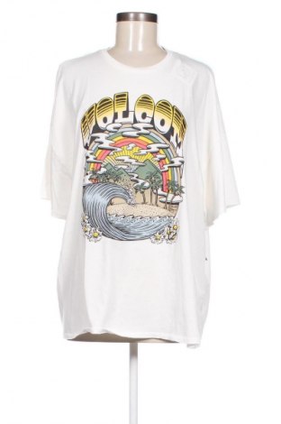 Γυναικείο t-shirt Volcom, Μέγεθος M, Χρώμα Λευκό, Τιμή 28,76 €