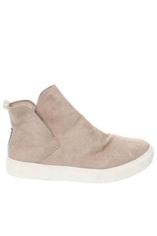 Damen Stiefeletten, Größe 43, Farbe Beige, Preis 22,99 €