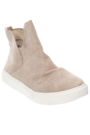 Damen Stiefeletten, Größe 43, Farbe Beige, Preis 22,99 €