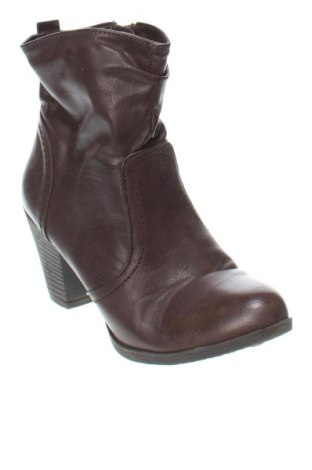 Damen Stiefeletten, Größe 39, Farbe Braun, Preis 17,99 €