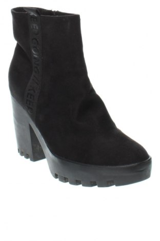 Botine de damă Amisu, Mărime 40, Culoare Negru, Preț 79,99 Lei