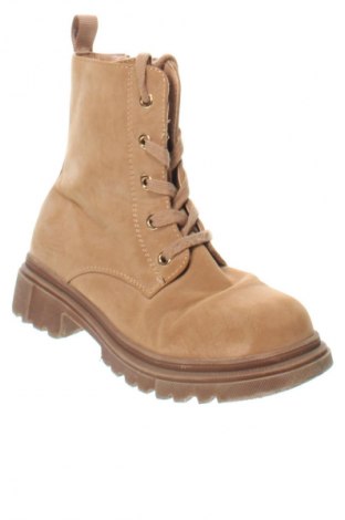 Damen Stiefeletten DeeZee, Größe 36, Farbe Beige, Preis € 19,99