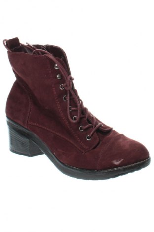 Damen Stiefeletten Graceland, Größe 43, Farbe Rot, Preis 16,99 €