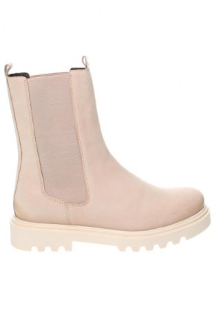 Damen Stiefeletten Poelman, Größe 41, Farbe Beige, Preis 44,99 €