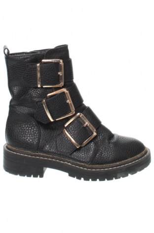 Botine de damă River Island, Mărime 38, Culoare Negru, Preț 85,99 Lei