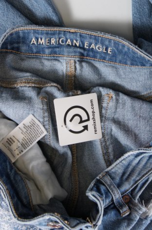 Дамски дънки American Eagle, Размер S, Цвят Син, Цена 41,00 лв.