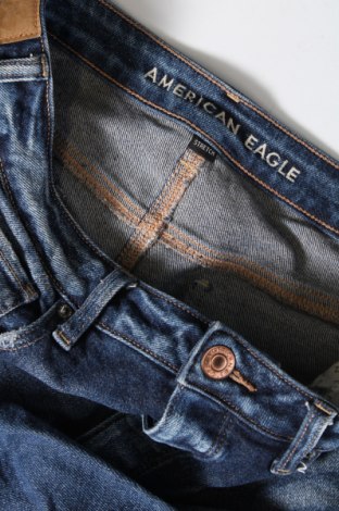 Blugi de femei American Eagle, Mărime L, Culoare Albastru, Preț 156,40 Lei