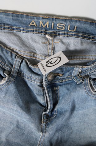 Damskie jeansy Amisu, Rozmiar L, Kolor Niebieski, Cena 41,99 zł